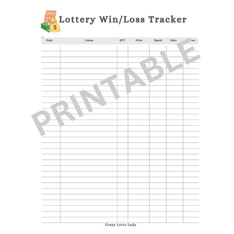 Lottery Tracking .